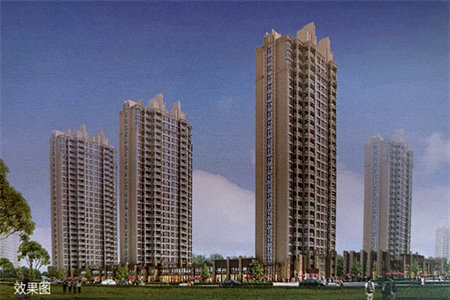 城东水岸东方3室2厅1卫111m2精装修